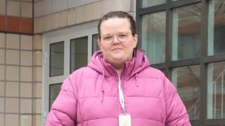 Sosiaaliohjaaja Iida Rekunen.