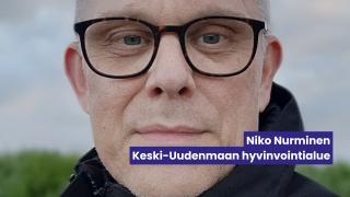 Niko Nurminen Keski-Uudenmaan hyvinvointialue