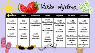 Viikko-ohjelma