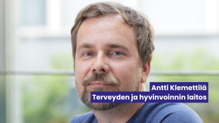 Antti Kelemttilä, terveyden ja hyvinvoinnin laitos