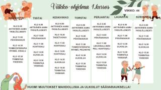 viikko-ohjelma