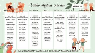 Viikko-ohjelma