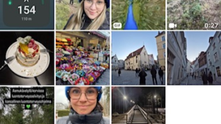 monia pieniä kuvia