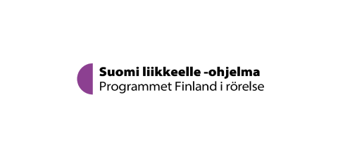 Suomi liikkelle ohjelman logo.